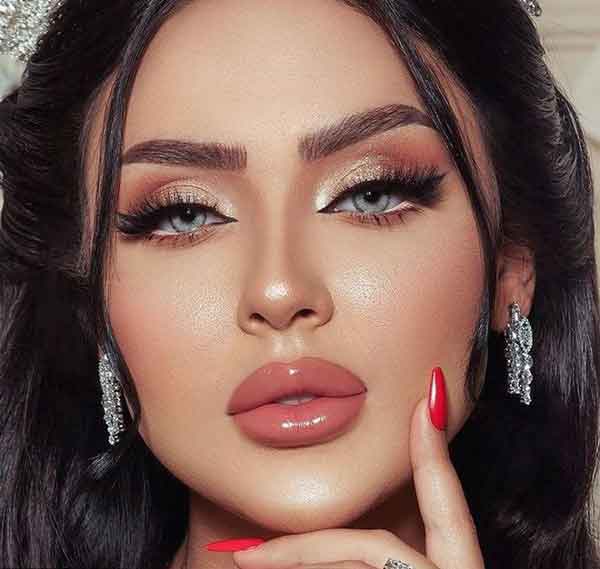مدل آرایش دخترانه ساده و شیک لایت و لاکچری مناسب عروسی و دورهمی