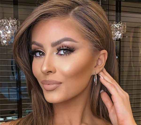 مدل ارایش دخترانه ساده و شیک برای عروسی فوق العاده جذاب و لایت دلبر