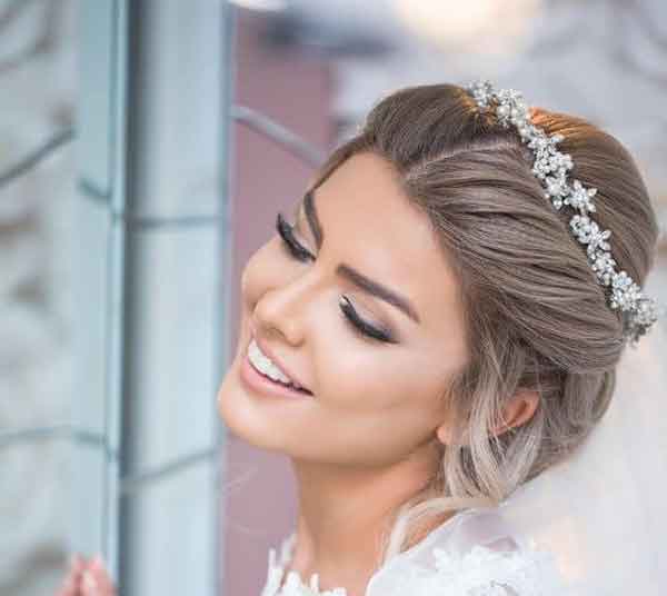 مدل ارایش دخترانه ساده و شیک برای عروسی فوق العاده جذاب و لایت دلبر