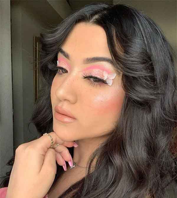 آرایش زنانه ساده لایت و ملایم شیک و جذاب عروسی و مهمانی