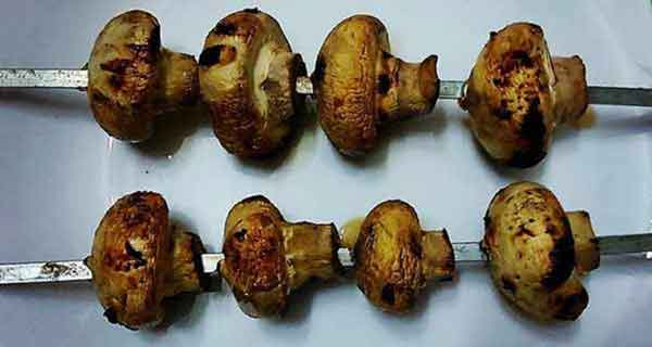 قارچ کبابی در ماهیتابه طرز تهیه قارچ کبابی روی ذغال طرز تهیه قارچ کبابی فوری طرز سیخ زدن قارچ قارچ کبابی ویژه قارچ کبابی با سس مخصوص طرز تهیه قارچ کبابی در فر طرز خواباندن قارچ کبابی