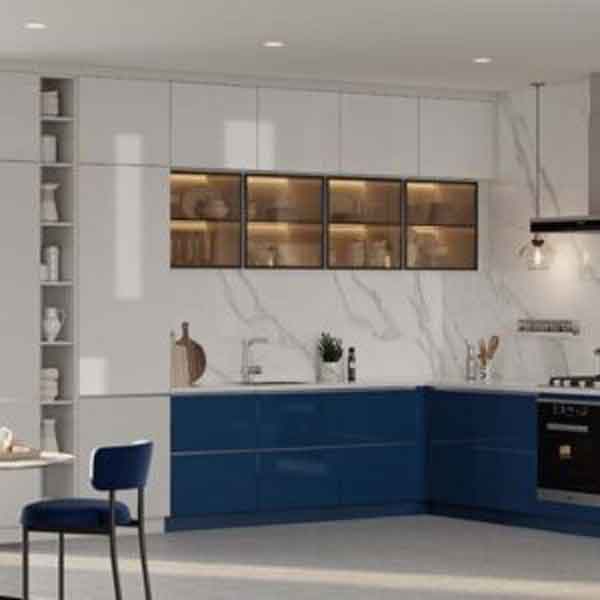 هایگلاس مدل کابینت آشپزخانه ایرانی جدید با طرح های مدرن و شیک جذاب با رنگ های مختلف