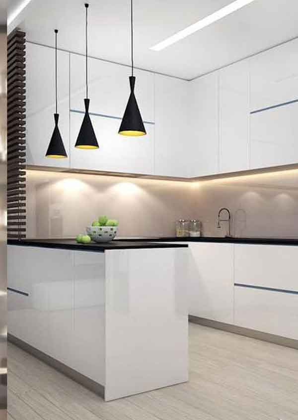 هایگلاس مدل کابینت آشپزخانه ایرانی جدید با طرح های مدرن و شیک جذاب با رنگ های مختلف