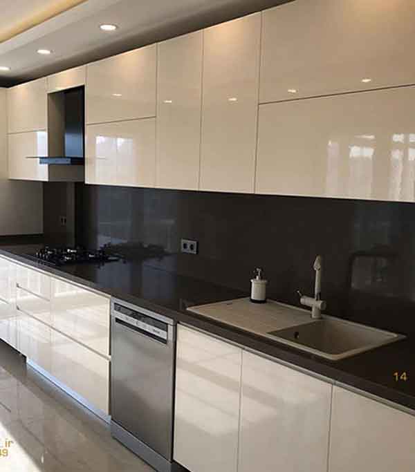 هایگلاس مدل کابینت آشپزخانه ایرانی جدید با طرح های مدرن و شیک جذاب با رنگ های مختلف