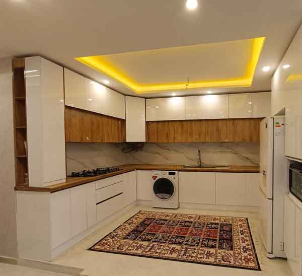 هایگلاس مدل کابینت آشپزخانه ایرانی جدید با طرح های مدرن و شیک جذاب با رنگ های مختلف