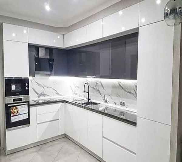 هایگلاس مدل کابینت آشپزخانه ایرانی جدید با طرح های مدرن و شیک جذاب با رنگ های مختلف