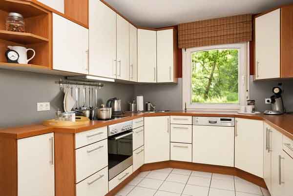 مدل کابینت آشپزخانه دو طرفه ساده و جدید شیک کلاسیک و مدرن