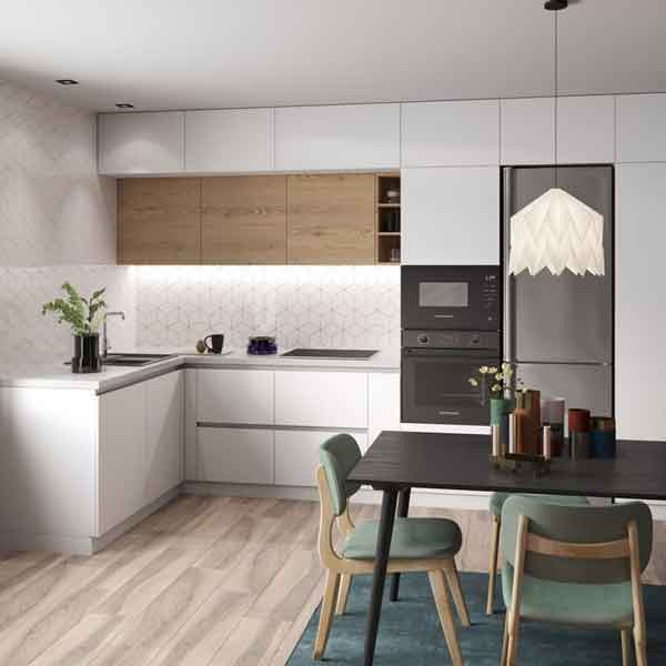 مدل کابینت آشپزخانه کوچک ایرانی جدید با رنگ و طرح های ساده و مدرن جدید سال