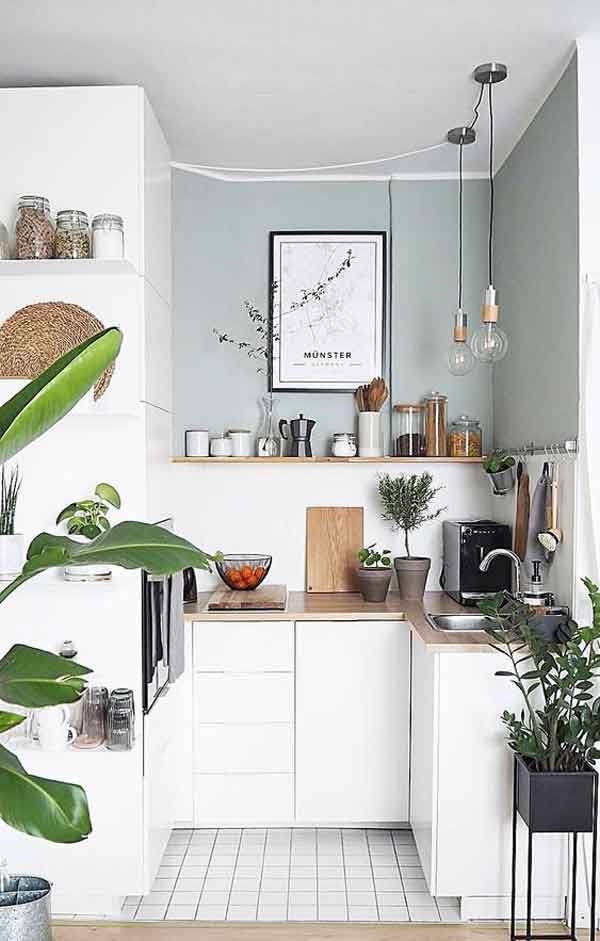 مدل کابینت آشپزخانه کوچک ایرانی جدید با رنگ و طرح های ساده و مدرن جدید سال