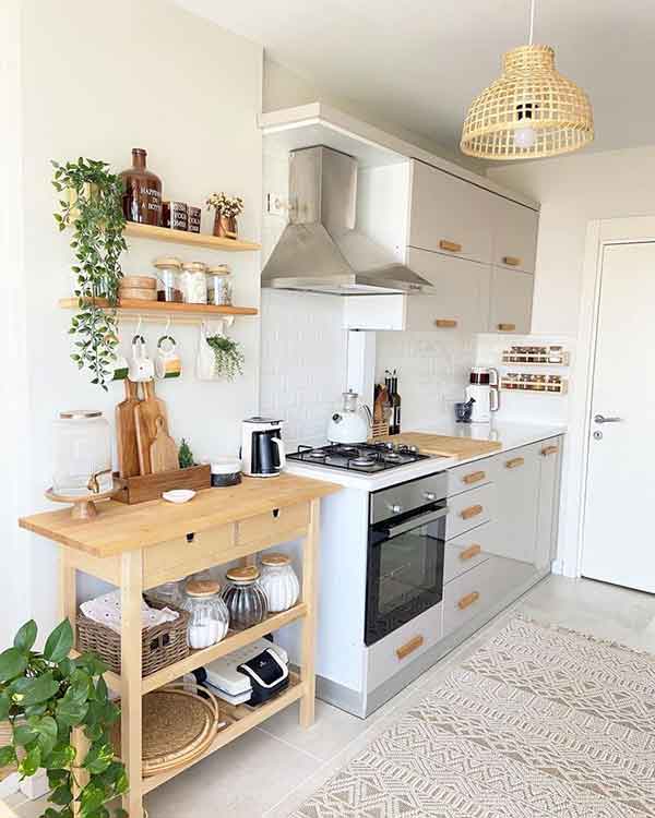 مدل کابینت آشپزخانه کوچک ایرانی جدید با رنگ و طرح های ساده و مدرن جدید سال