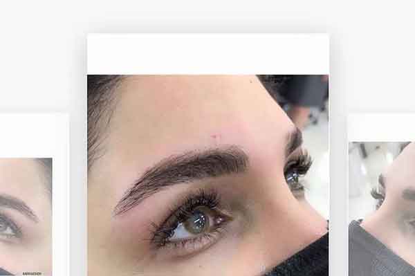 مدل ابرو دخترانه برای عقد اسپرت و پهن و نازک مناسب فرم های مختلف صورت