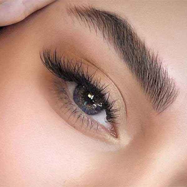 مدل ابرو دخترانه کم پشت با نکات کاربردی و مهم ساده و اسپرت و پهن شیک