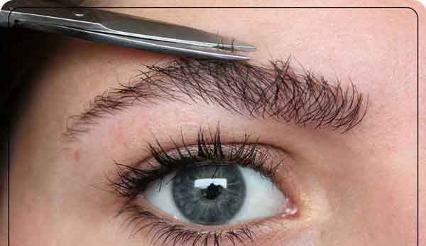 مدل ابرو دخترانه کم پشت با نکات کاربردی و مهم ساده و اسپرت و پهن شیک