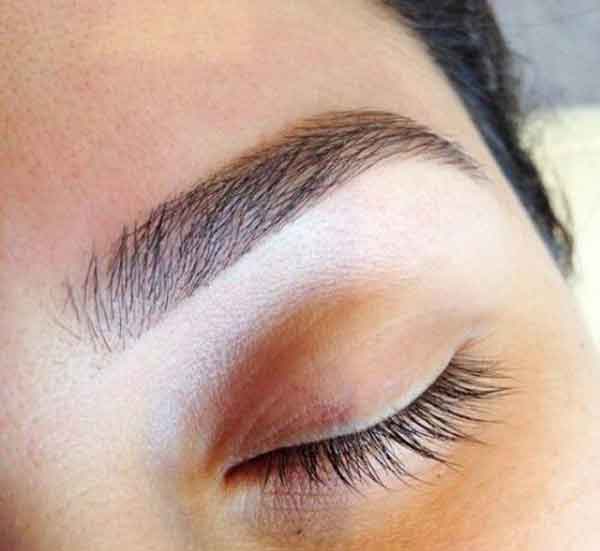 مدل ابرو دخترانه کم پشت با نکات کاربردی و مهم ساده و اسپرت و پهن شیک