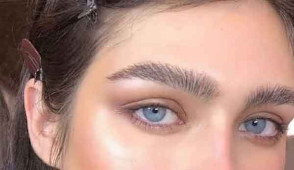 مدل ابرو دخترانه پهن ساده و شیک اسپرت با نکات مهم و کاربردی