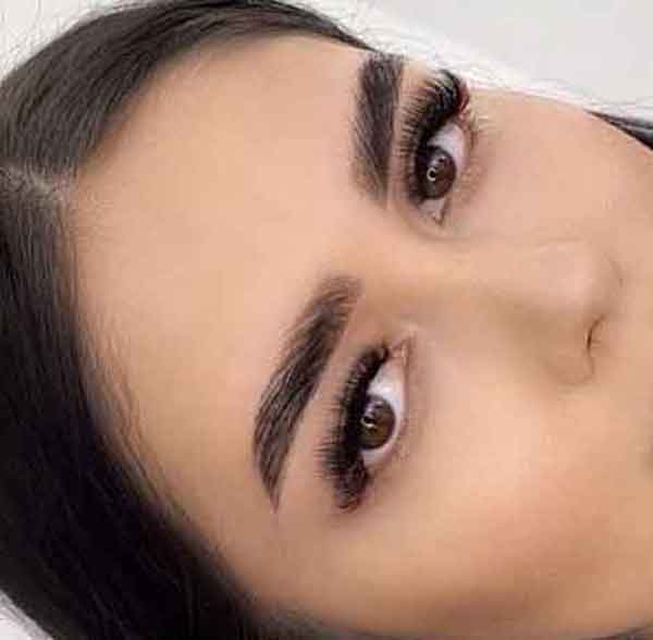 مدل ابرو اسپرت دخترانه و زنانه ساده و شیک پهن مدرن و جذاب