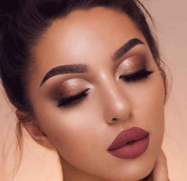مدل آرایش زنانه ساده و شیک لایت و خاص جدید و مدرن سال