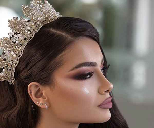 مدل عروس ۱۴۰۲ نچرال و خاص با آرایش لایت و شیک