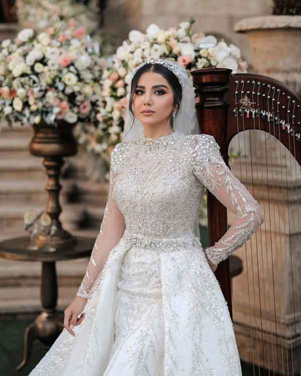 مدل عروس ۱۴۰۲ نچرال و خاص با آرایش لایت و شیک