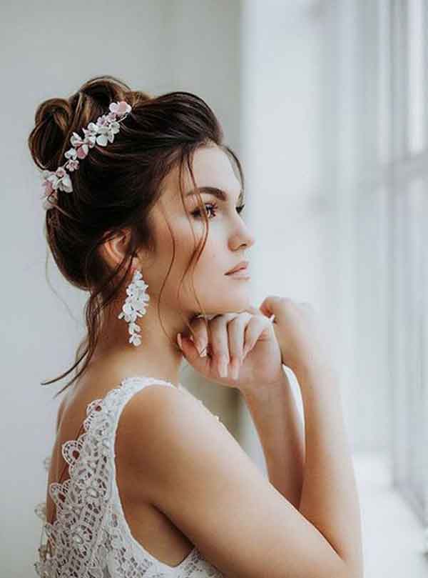 مدل عروس ۲۰۲۴ فوق العاده دلبر و ساده و شیک جدید سال