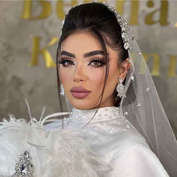 مدل عروس عربی شیک و غلیظ مدرن و جدید دلبر سال