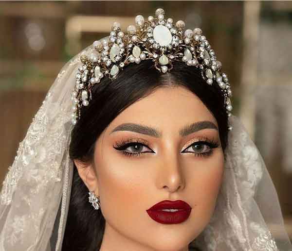 مدل عروس عربی شیک و غلیظ مدرن و جدید دلبر سال