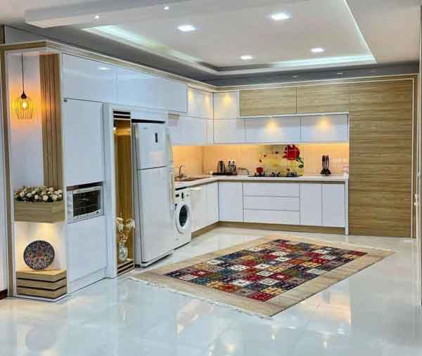 مدل کابینت ساده با طرح و رنگ های مختلف مناسب آشپزخانه های کوچک و بزرگ