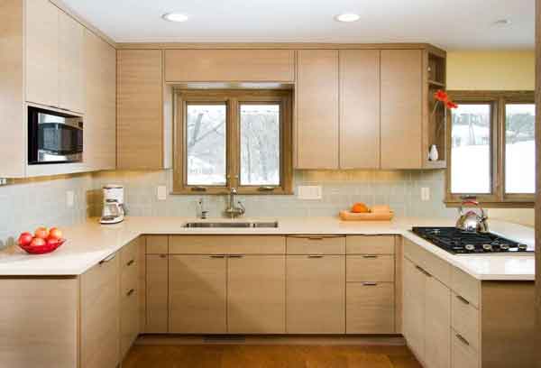 مدل کابینت ساده با طرح و رنگ های مختلف مناسب آشپزخانه های کوچک و بزرگ