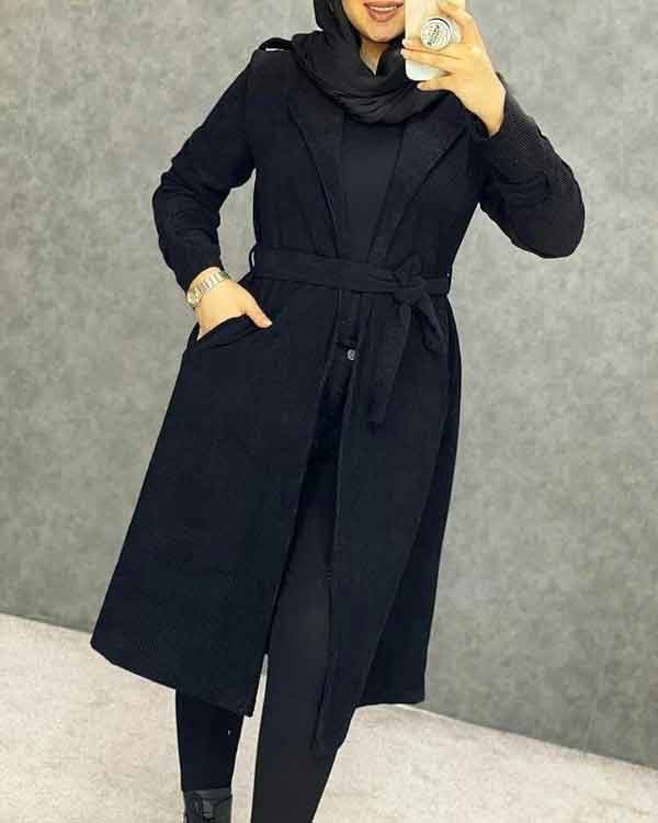 مدل مانتو کبریتی بلند جلوبسته و باز دخترانه و زنانه لاکچری جدید سال
