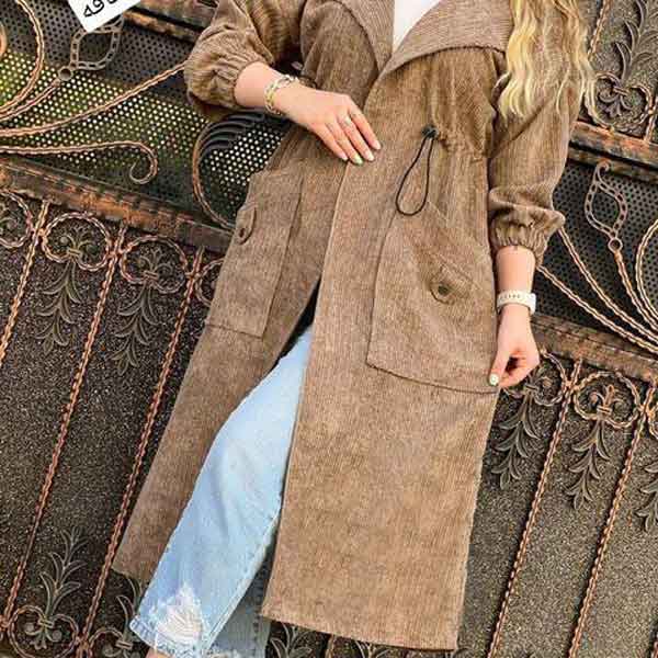 مدل مانتو کبریتی بلند جلوبسته و باز دخترانه و زنانه لاکچری جدید سال