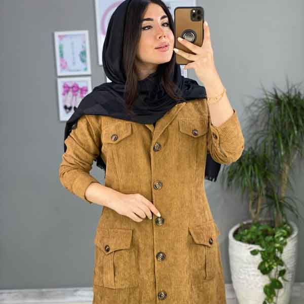 مدل مانتو کبریتی کتی کوتاه و بلند شیک با طرح های جذاب و دلبر