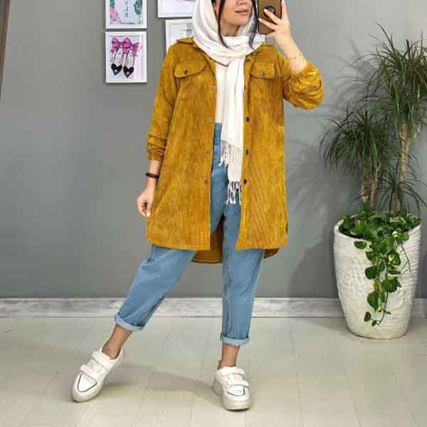 مدل مانتو کبریتی مخمل دخترانه و زنانه کوتاه و بلند شیک و جذاب