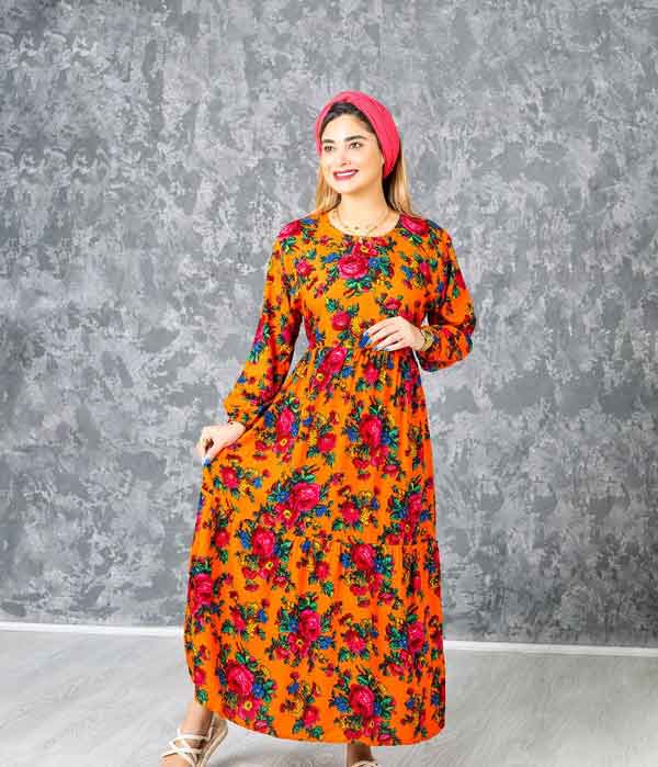 مدل پیراهن خانگی ساده و گلدار شیک و جذاب زنانه و دخترانه