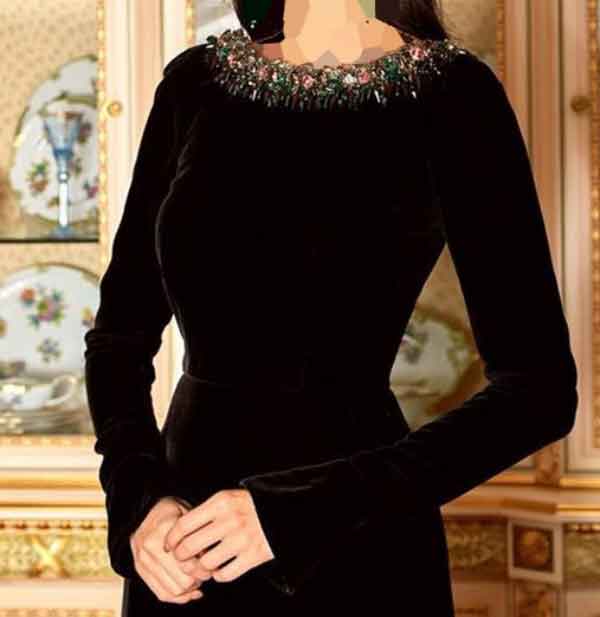 مدل پیراهن مخمل دخترانه و زنانه کوتاه و بلند لاکچری و جدید سال