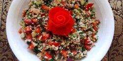 فوت و فن سالاد تبوله و راز خوشمزگی سالاد تبوله خوشمزه و خانگی