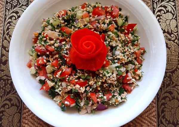 سالاد تبوله اصل سالاد تبوله ساناز سانیا سالاد تبوله عربی طرز تهیه سالاد تبوله ترکی سالاد تبوله نی نی سایت سالاد عربی فتوش طرز تهیه سالاد تبوله مجلسی سالاد عربی با انار