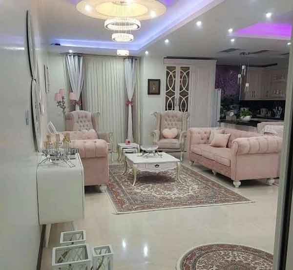 مدل چیدمان منزل عروس خلوت و ساده لاکچری ایرانی جدید