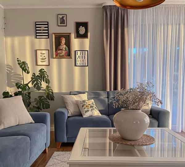 مدل چیدمان منزل عروس خلوت و ساده لاکچری ایرانی جدید