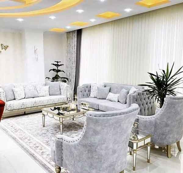 مدل چیدمان منزل عروس خلوت و ساده لاکچری ایرانی جدید