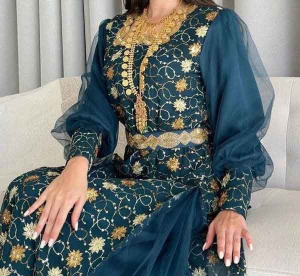 مدل لباس بندری با نوار با طراحی های ایرانی و سنتی اینستاگرام شیک و جدید دلبر