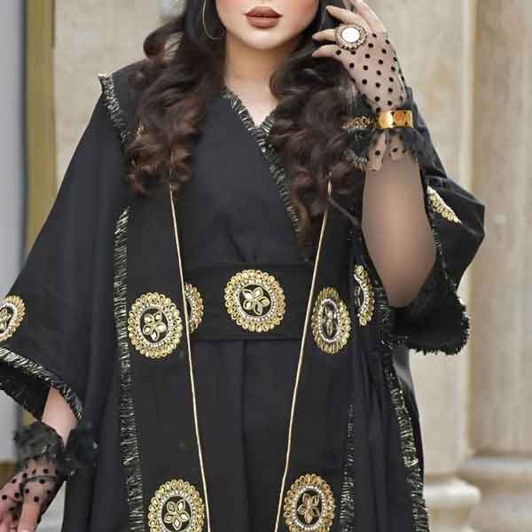 مدل لباس بندری با نوار با طراحی های ایرانی و سنتی اینستاگرام شیک و جدید دلبر