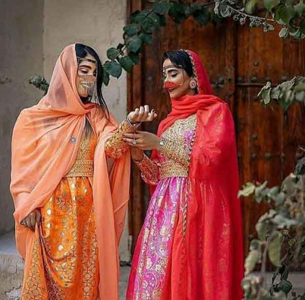 مدل لباس بندری جدید شیک و مجلسی با طرح های سنتی و جذاب