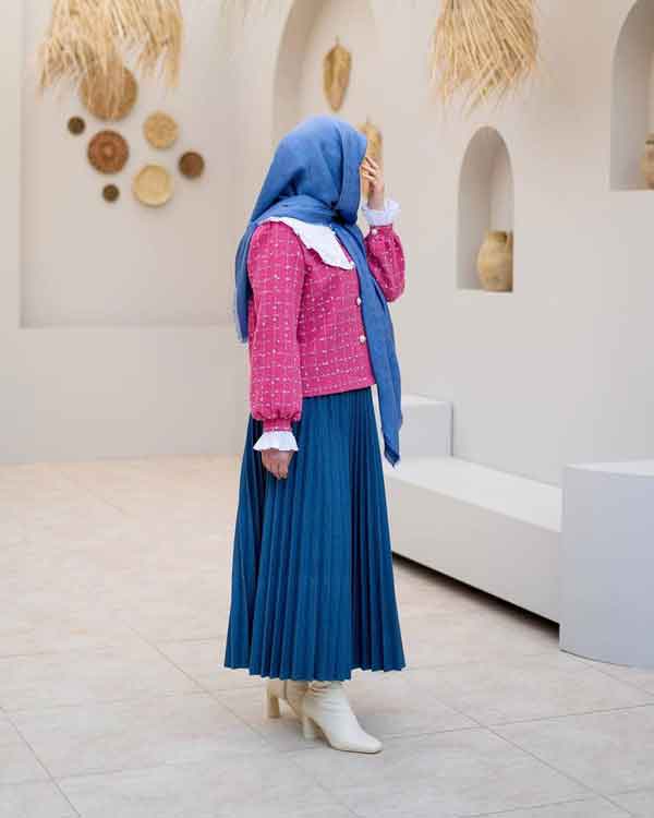 مدل لباس پلیسه ای دخترانه و زنانه با طرح های جذاب و مجلسی خاص