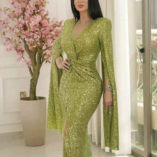 مدل لباس پولکی جدید دخترانه و زنانه کوتاه و بلند مجلسی خفن