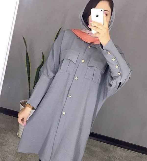 مدل مانتو ابروبادی جدید دکمه دار و بدون دکمه با طرح های شیک و مدرن