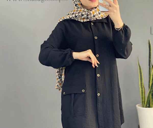 مدل مانتو ابروبادی جدید دکمه دار و بدون دکمه با طرح های شیک و مدرن