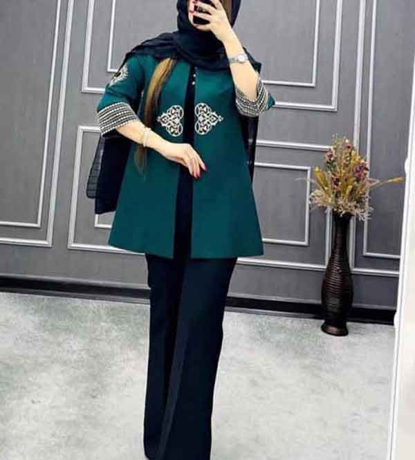 مدل مانتو جلو باز ۱۴۰۳ اسپرت و مجلسی کوتاه و بلند لاکچری