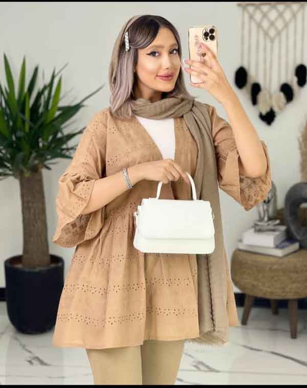 مدل مانتو جلو باز ۱۴۰۳ اسپرت و مجلسی کوتاه و بلند لاکچری