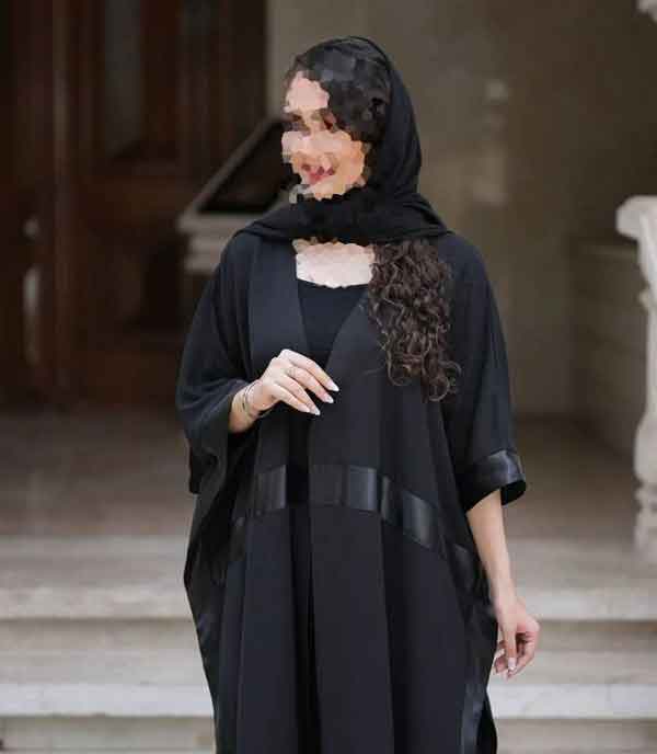 مدل مانتو جلو باز مجلسی مشکی کوتاه و بلند جدید و شیک برای عید 