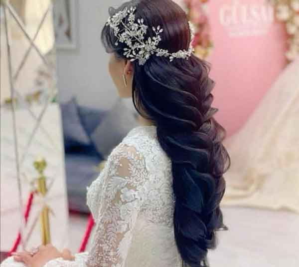مدل مو باز عروس با طرح های شیک و لاکچری برای خاص پسندا